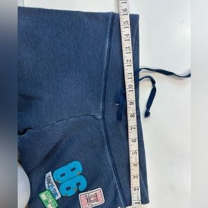 Victorias Secret Jogger Sweatpants Team U PINK My Favorite 1986 Navy Blue Small